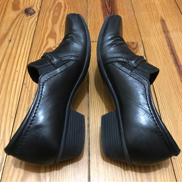 Earth Origins Black Leather Loafers, EUC, 8 - Picture 7 of 12